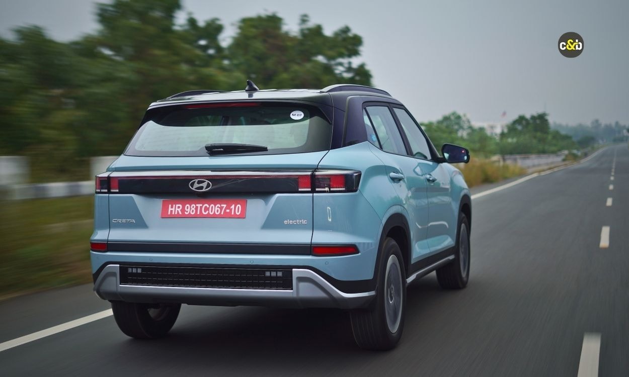 Hyundai Creta Electric Rear View Hyundai Creta Electric Rear View images