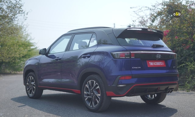 Hyundai Creta N Line Rear Look Hyundai Creta N Line Rear Look