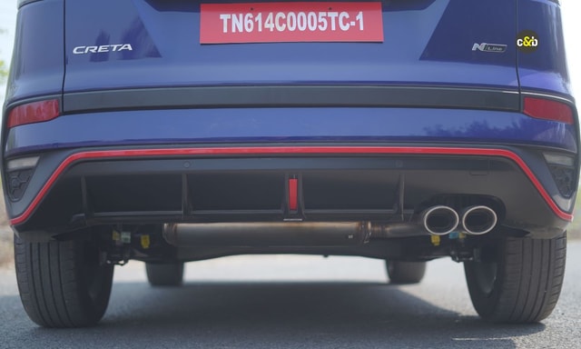 Hyundai Creta N Line Rear Hyundai Creta N Line Rear