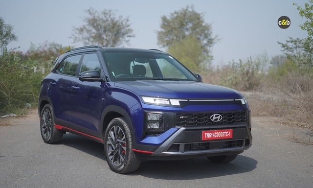 Side Look Of Creta N Line Side Look Of Creta N Line