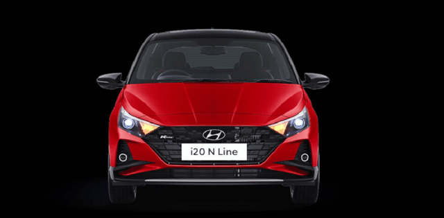 Hyundai I20 N Line Front View Hyundai I20 N Line Front View