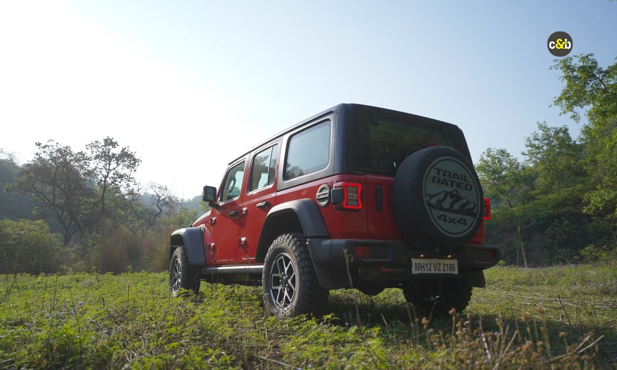 Jeep Wrangler Rear View Jeep Wrangler Rear View