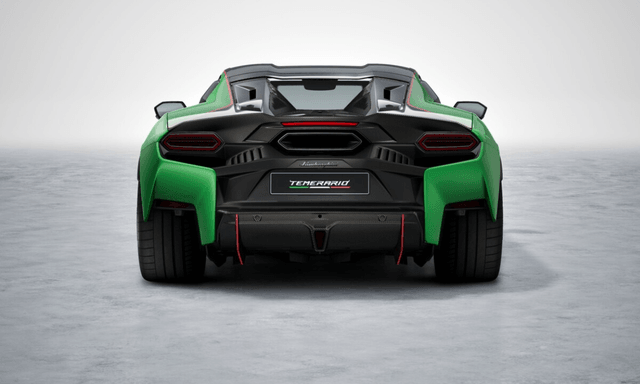 Lamborghini Temerario Rear View Lamborghini Temerario Rear View