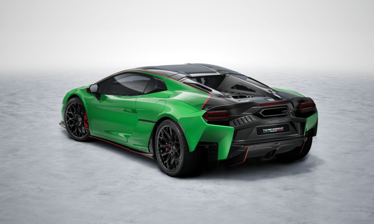 Lamborghini Temerario Rear Rideview Lamborghini Temerario Rear Rideview