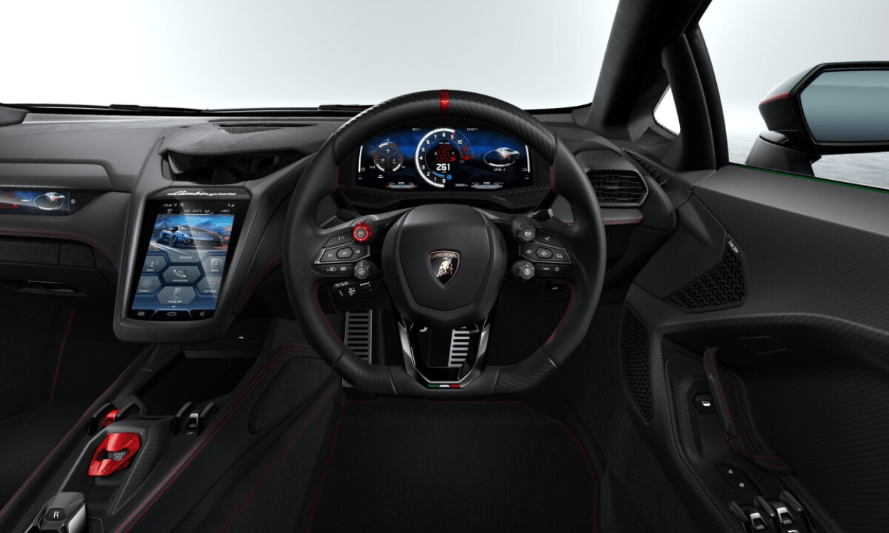 Lamborghini Temerario Console Lamborghini Temerario Console