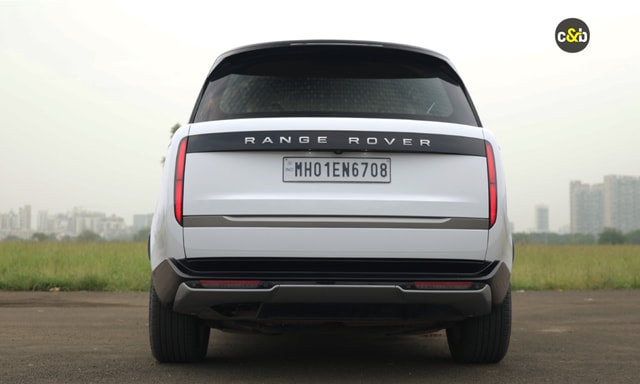 Land Rover Range Rover Rear View Land Rover Range Rover Rear View