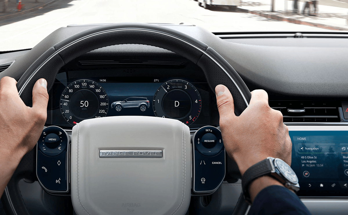 Land Rover Evoque Streeing Land Rover Evoque Streeing images