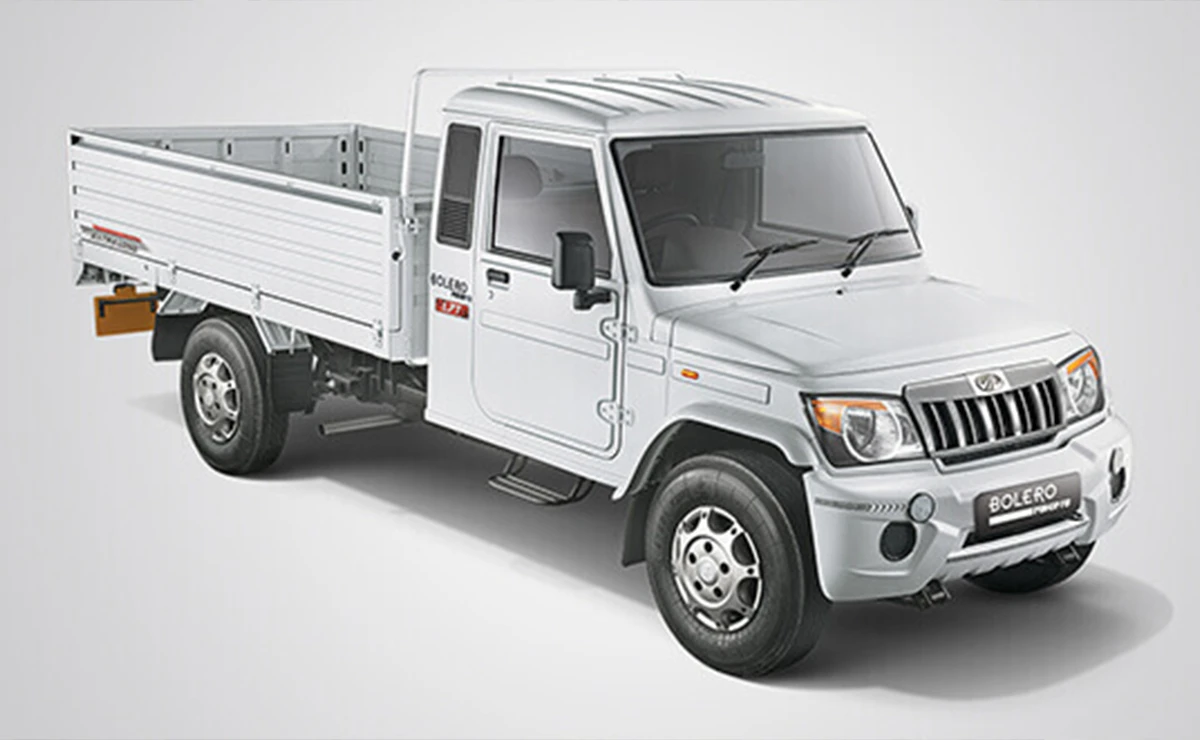 Mahindra Bolero Big Pik Up Front View Mahindra Bolero Big Pik Up Front View