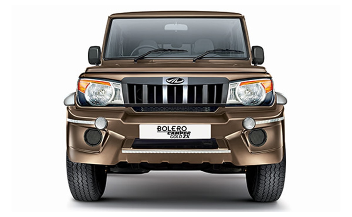 Mahindra Bolero Camper Front View Mahindra Bolero Camper Front View