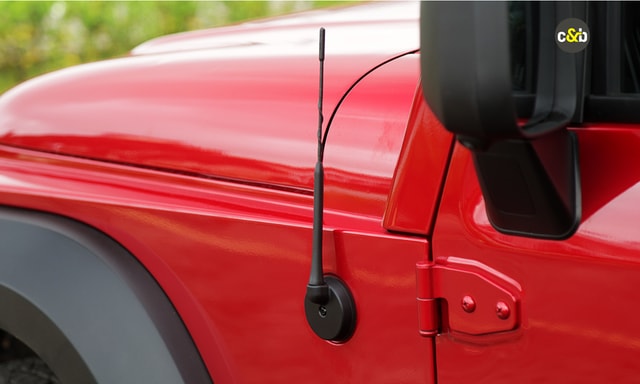 Mahindra Thar Roxx Antena Mahindra Thar Roxx Antena