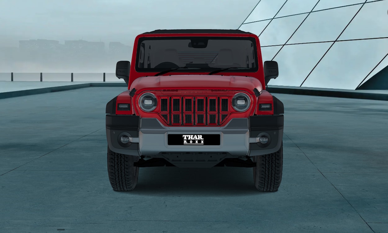 Mahindra Thar Roxx Front View Mahindra Thar Roxx Front View