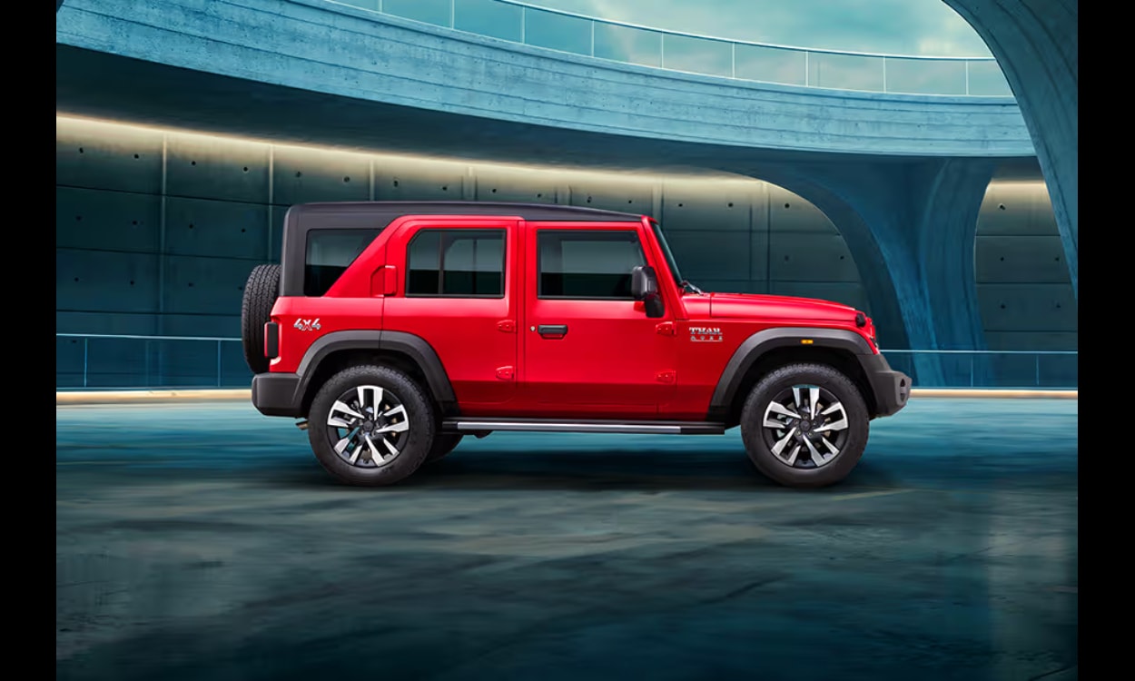 Mahindra Thar Roxx Sideciew2 Mahindra Thar Roxx Sideciew2