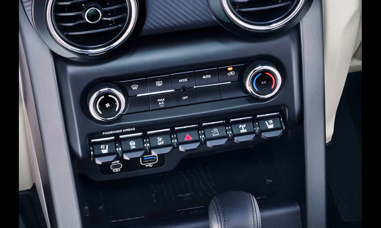 Mahindra Thar Roxx Ac Controls Mahindra Thar Roxx Ac Controls