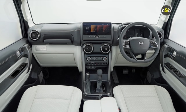 Mahindra Thar Roxx Dashboard Mahindra Thar Roxx Dashboard