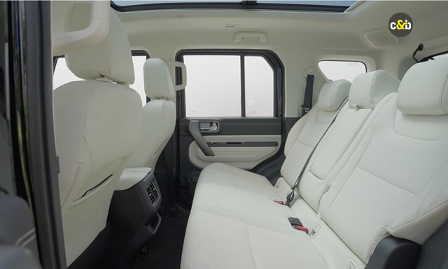 Mahindra Thar Roxx Rear Seats Mahindra Thar Roxx Rear Seats