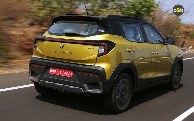 Mahindra 3xo Rear Look Mahindra 3xo Rear Look