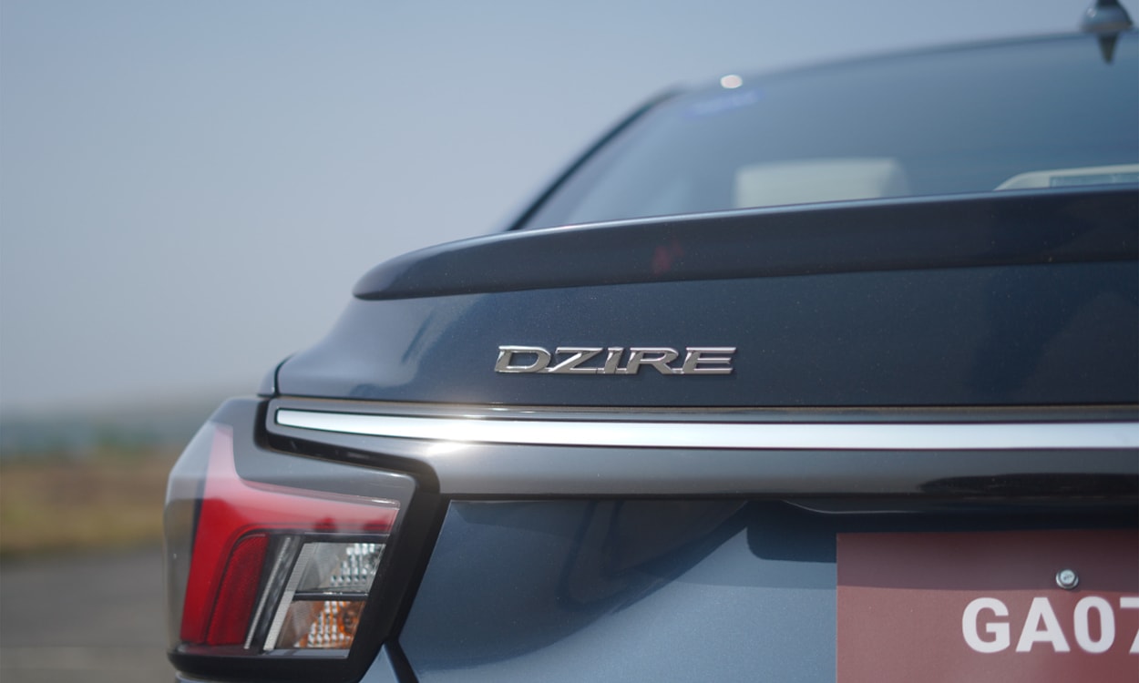 Maruti Suzuki Dzire Blue Rear Maruti Suzuki Dzire Blue Rear images