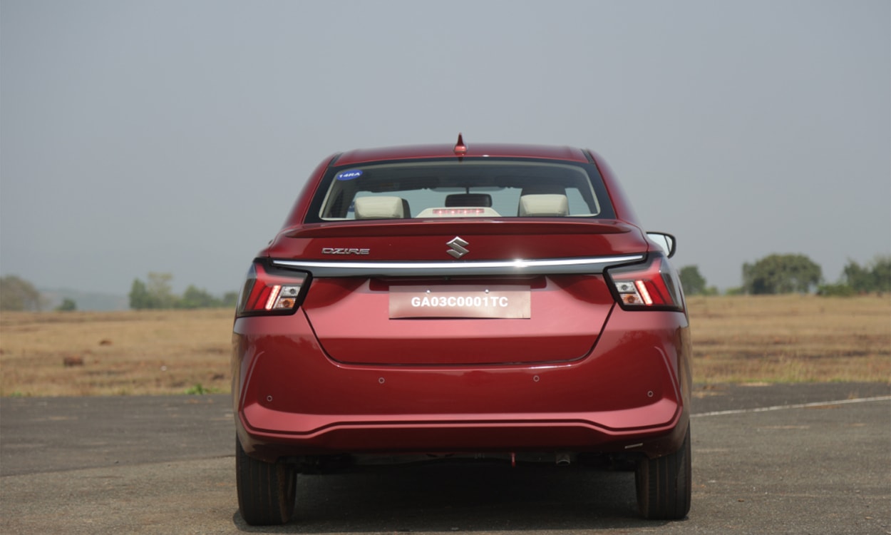 Maruti Suzuki Dzire Rearlook Maruti Suzuki Dzire Rearlook images