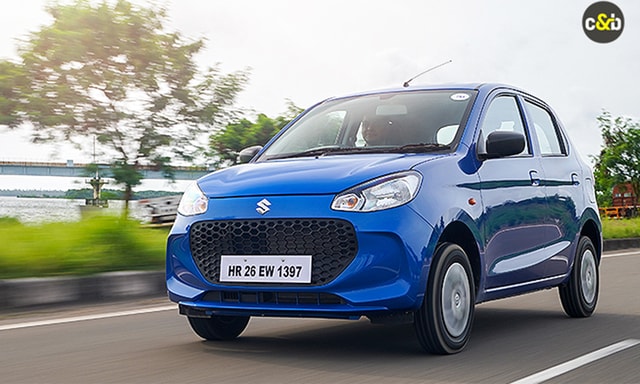 Maruti Suzuki Alto K10 Blue Frontlook Maruti Suzuki Alto K10 Blue Frontlook