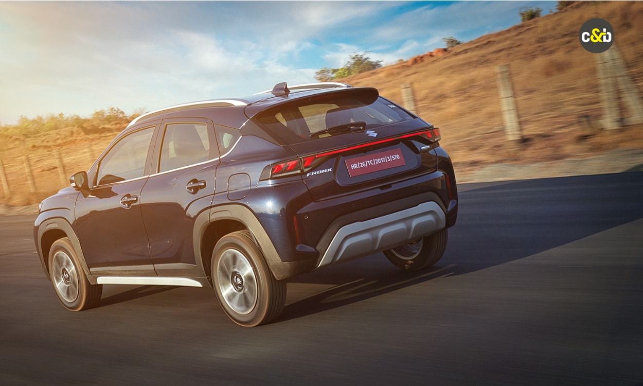 Maruti Suzuki Fronx Rear Look Maruti Suzuki Fronx Rear Look