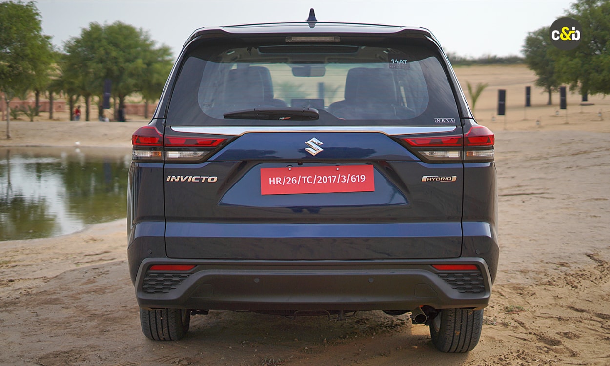 Maruti Suzuki Invicto Rear Look Maruti Suzuki Invicto Rear Look images