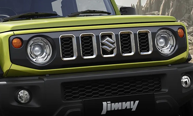 Maruti Suzuki Jimny 5 Slot Chrome Plated Grille Maruti Suzuki Jimny 5 Slot Chrome Plated Grille