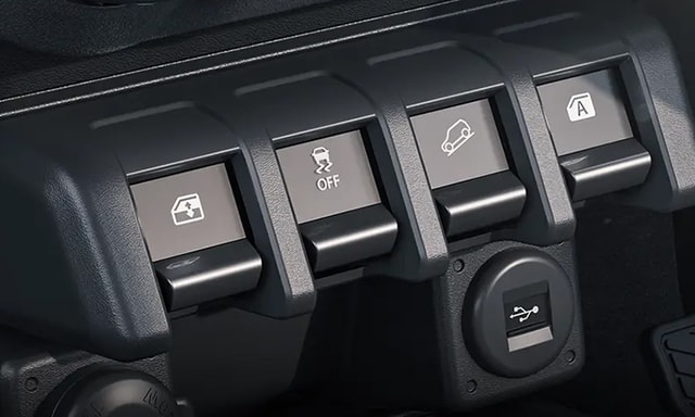 Maruti Suzuki Jimny Intuitively Designed Control Maruti Suzuki Jimny Intuitively Designed Control