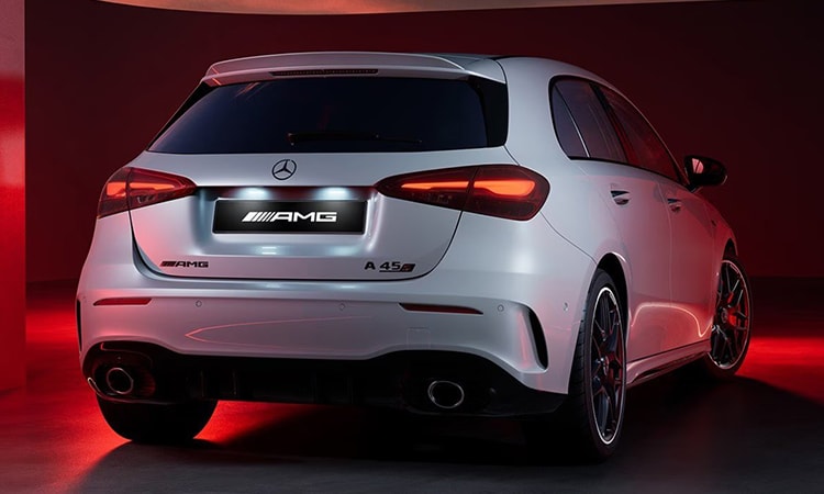 Mercedes Amg A 45 Rearview Mercedes Amg A 45 Rearview
