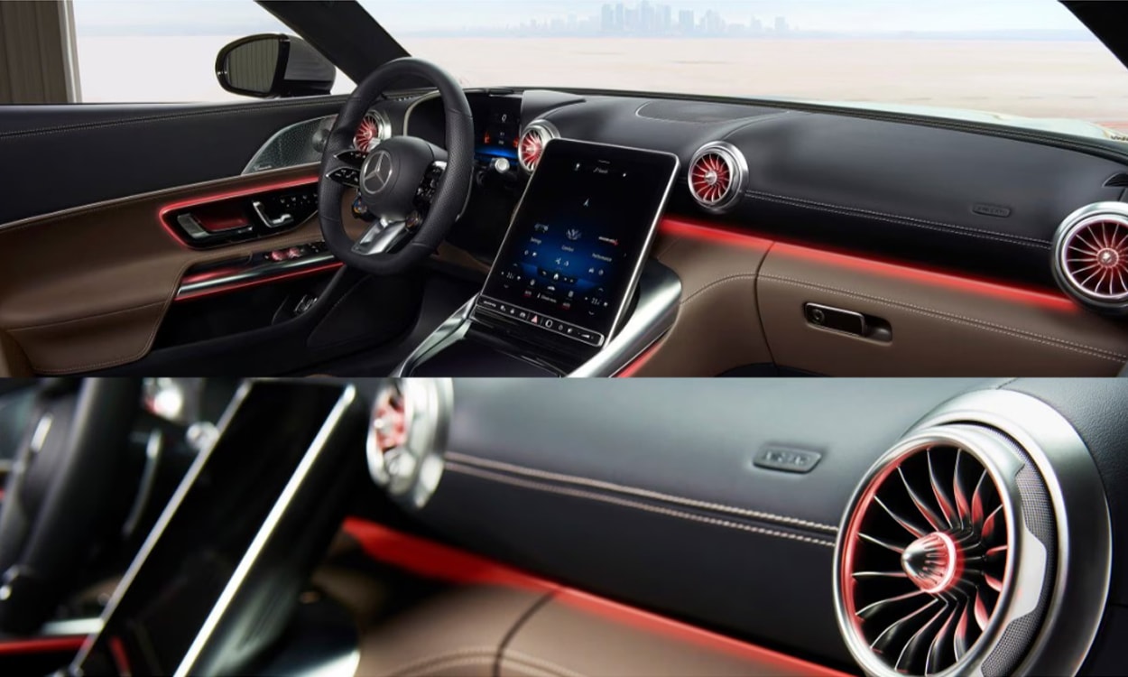 Mercedes Amg Sl Class Ambient Lighting Mercedes Amg Sl Class Ambient Lighting