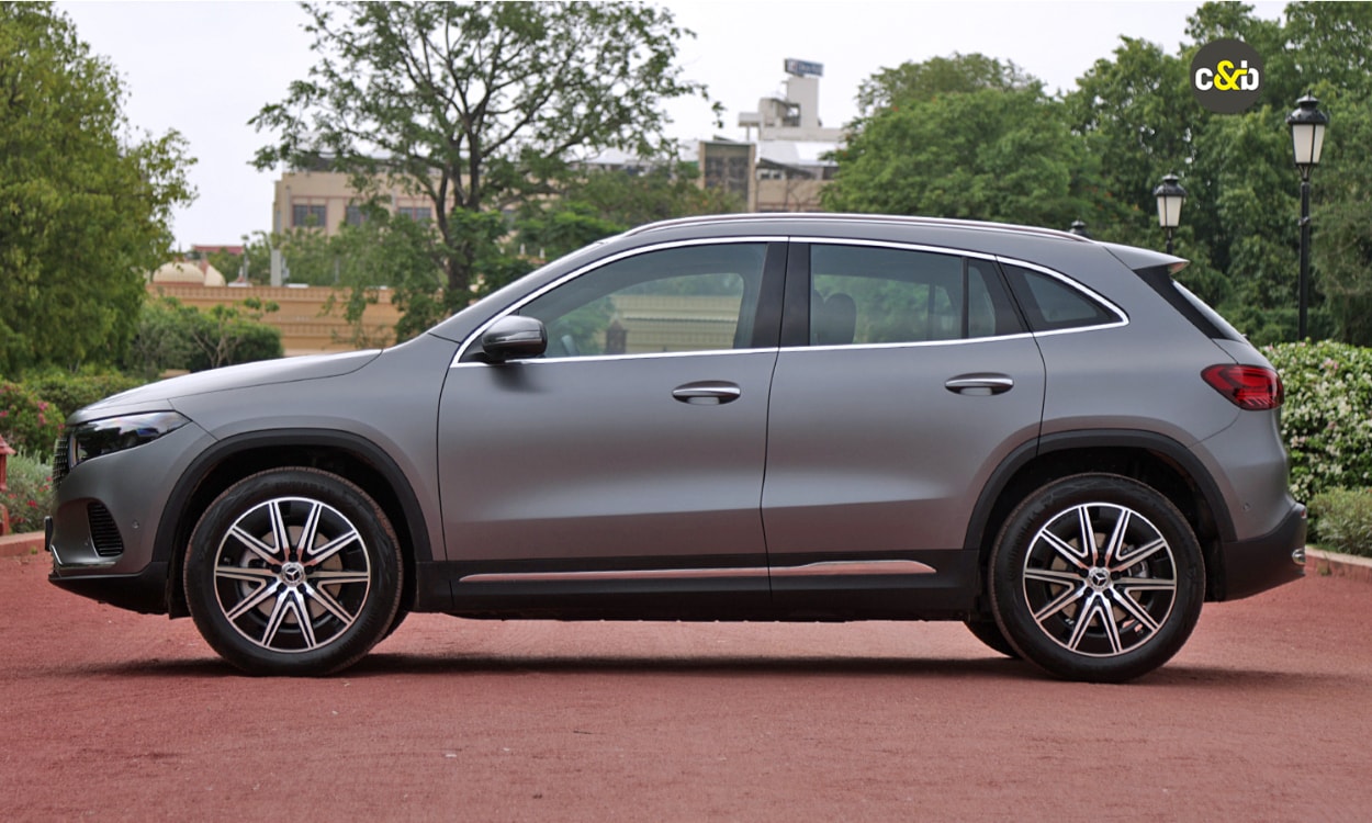 Mercedes Benz Eqa Sideview Mercedes Benz Eqa Sideview