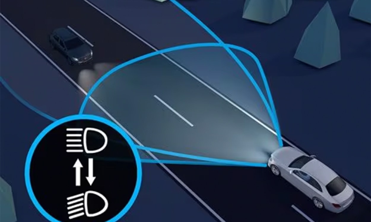 Mercedes Benz Eqb Features Assistance Systems Adaptive Highbeam Assist Mercedes Benz Eqb Features Assistance Systems Adaptive Highbeam Assist