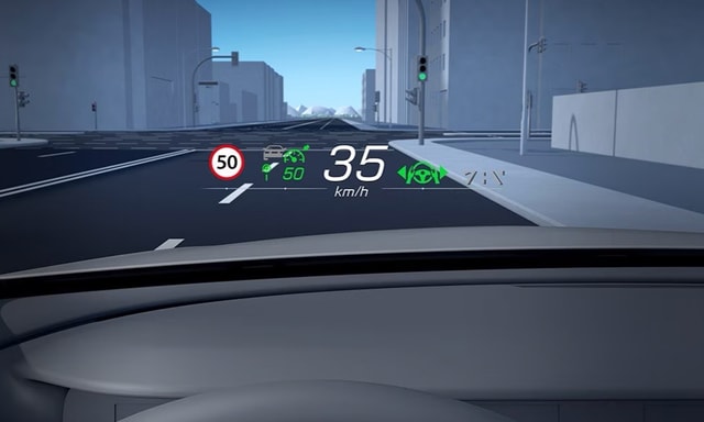 Mercedes Benz Eqe Suv Head Up Display Mercedes Benz Eqe Suv Head Up Display