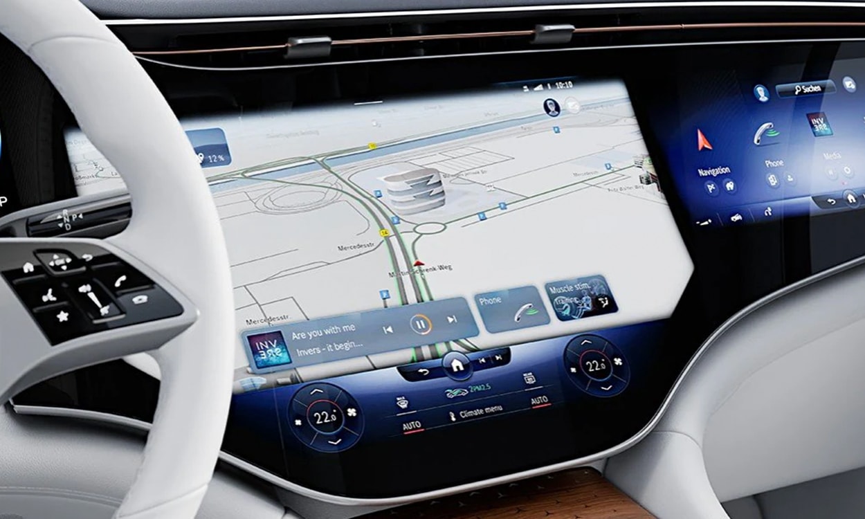 Mercedes Benz Eqe Suv Mbux Hyperscreen Mercedes Benz Eqe Suv Mbux Hyperscreen