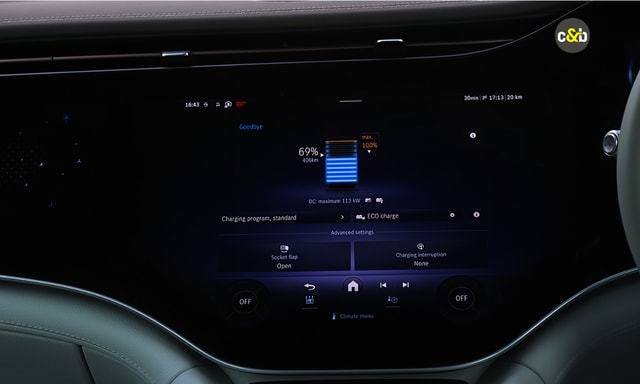 Mercedes Benz Eqs Features In Hand Display Mercedes Benz Eqs Features In Hand Display