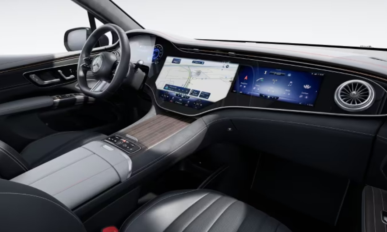 Mercedes benz eqs suv dashboard Mercedes benz eqs suv dashboard images