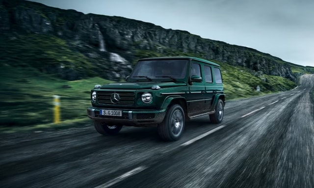 Mercedes Benz G Class Clear Lines And Large, Flat Surfaces Mercedes Benz G Class Clear Lines And Large, Flat Surfaces