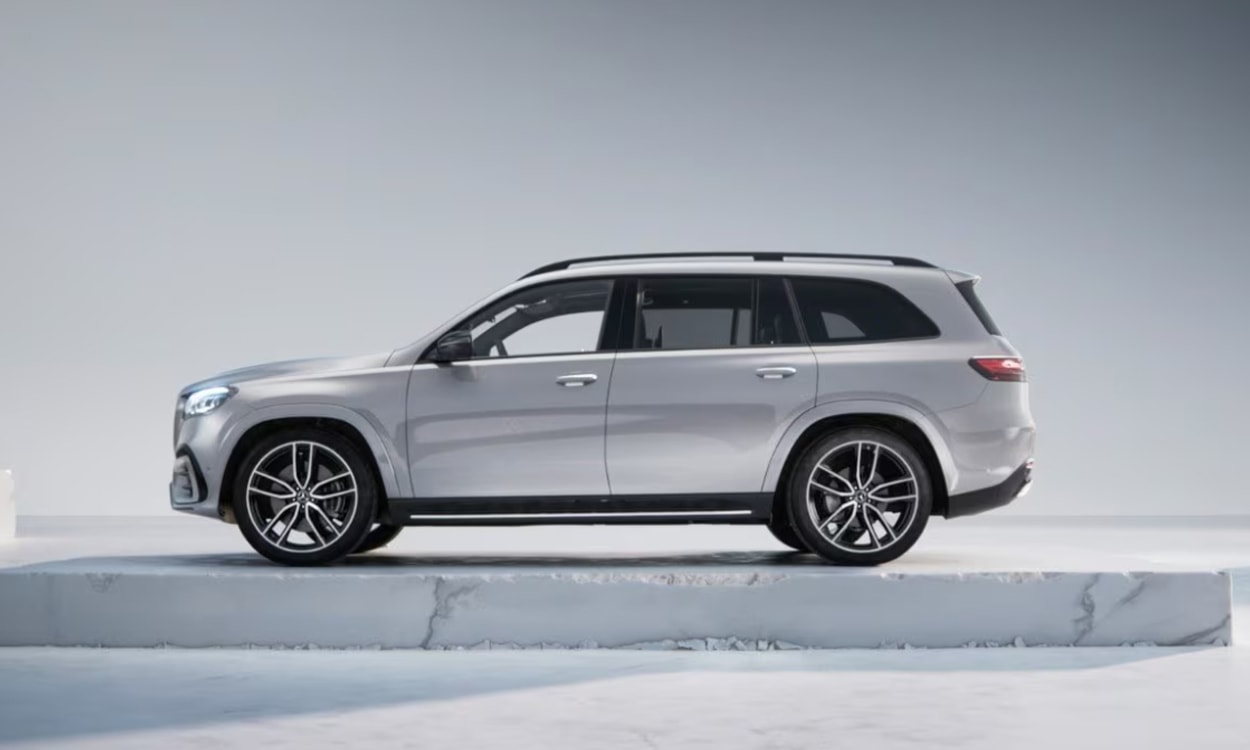 Mercedes Benz Gls  Sideview Mercedes Benz Gls  Sideview