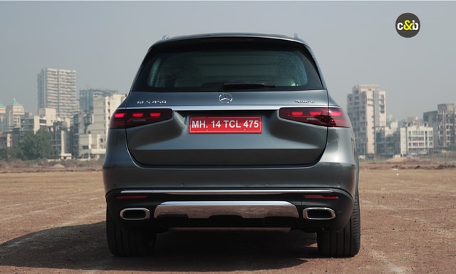 Mercedes Benz Gls Rear View Mercedes Benz Gls Rear View
