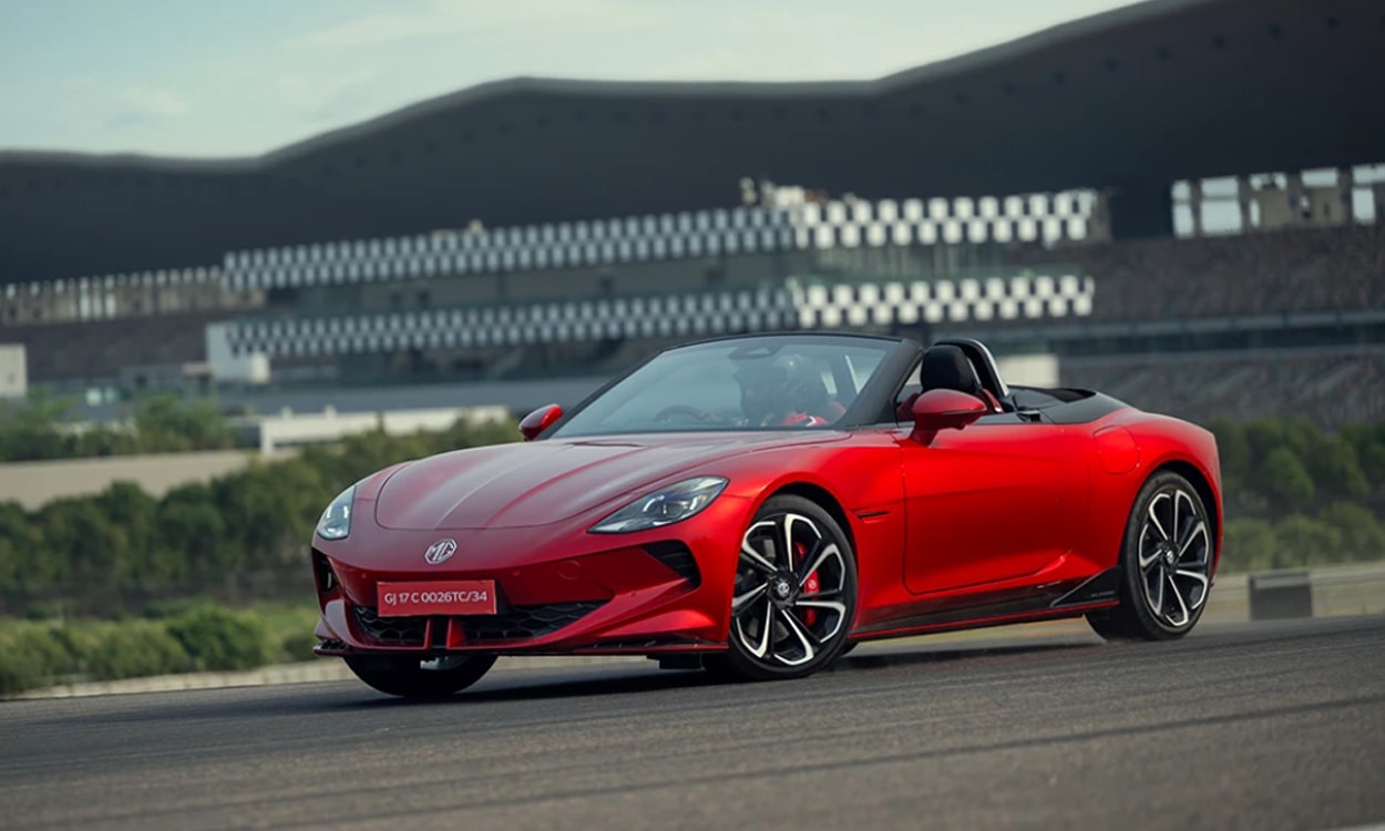 Mg Cyberster Sideview Mg Cyberster Sideview images