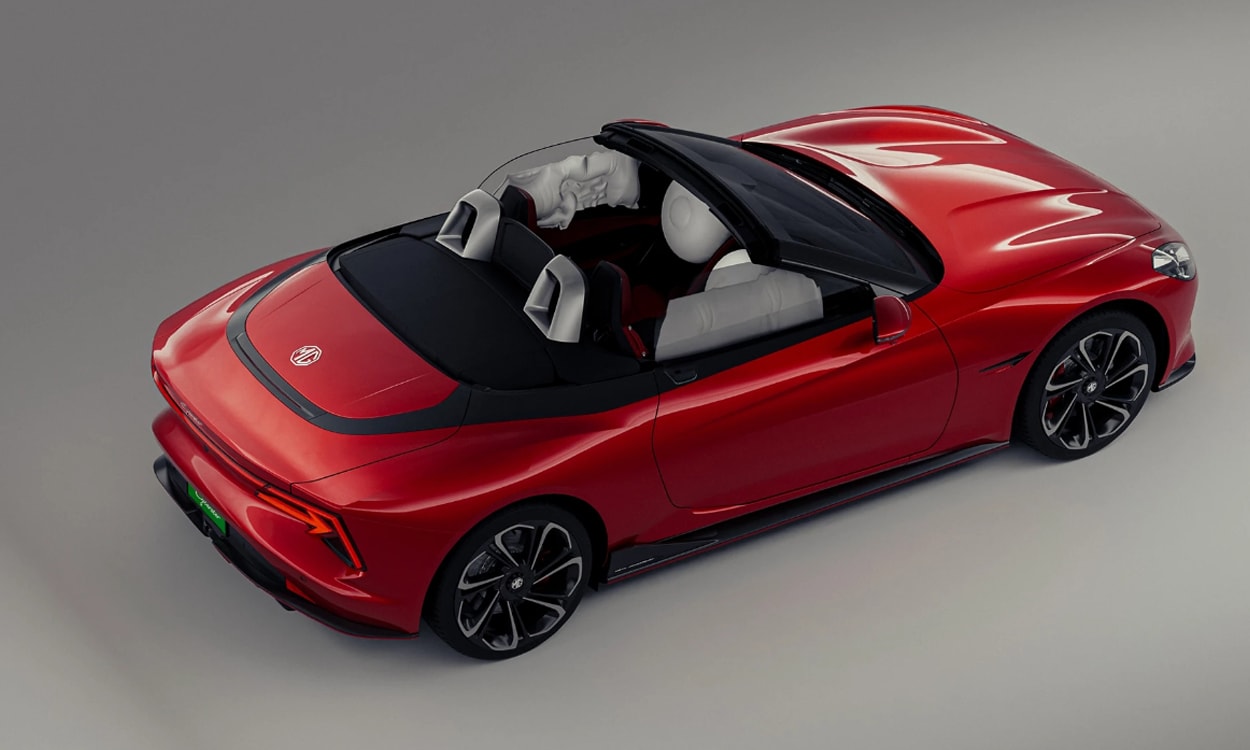 Mg Cyberster Topview Mg Cyberster Topview images