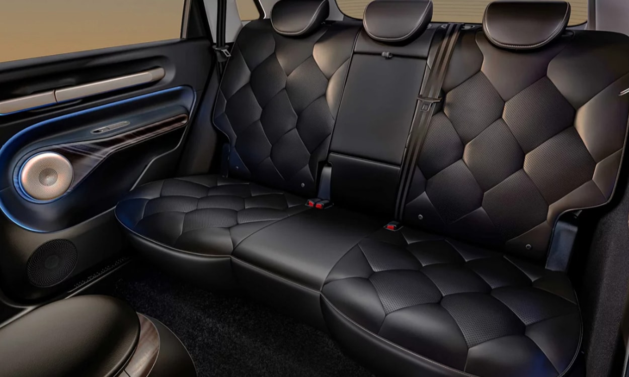 Mg windsor ev rearseats Mg windsor ev rearseats images