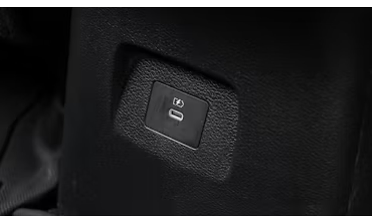 Nissan Magnite Interior Rear Row Charging Point Nissan Magnite Interior Rear Row Charging Point