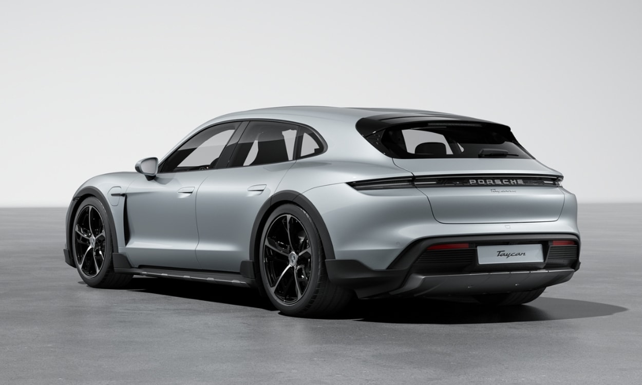Porsche Taycan Turismo Rearview Porsche Taycan Turismo Rearview
