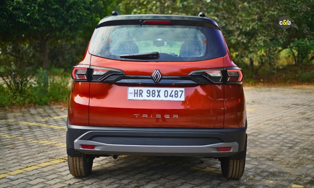 2025 Renault Triber Rear View 2025 Renault Triber Rear View