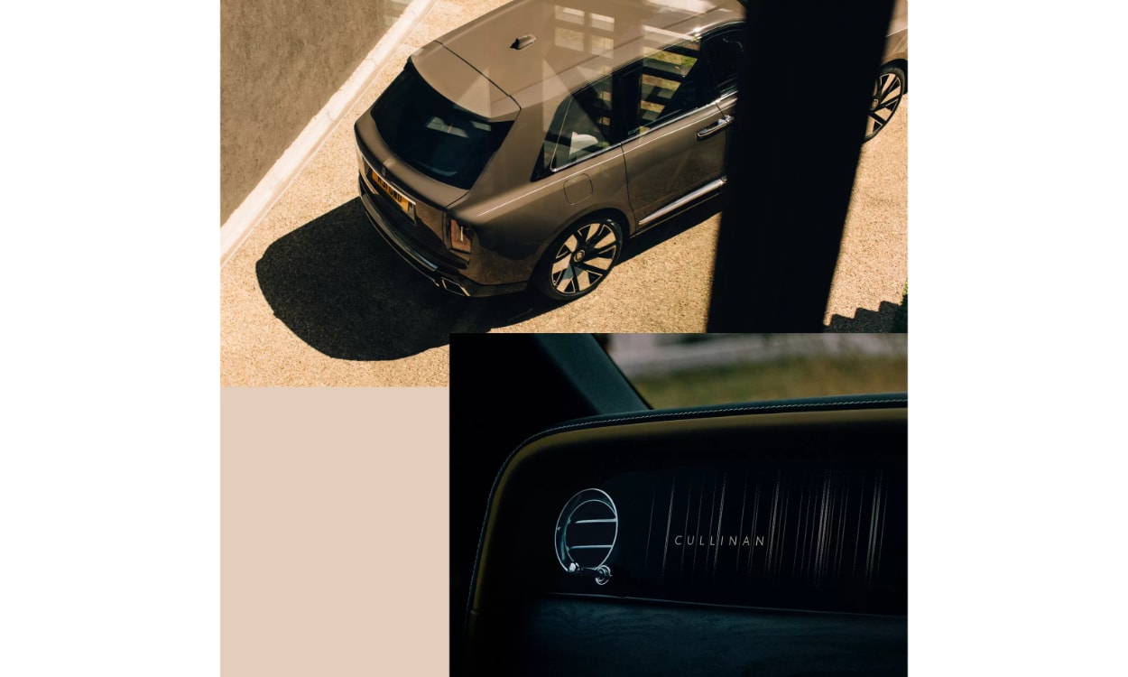 Rolls Royce Cullian Topview Rolls Royce Cullian Topview
