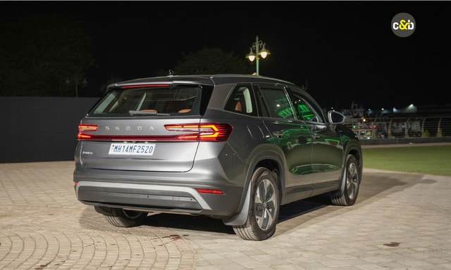 Skoda Kodiaq Left Siderear View Skoda Kodiaq Left Siderear View