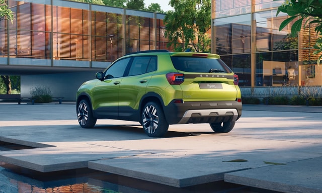 Skoda Kylaq Rear View Skoda Kylaq Rear View