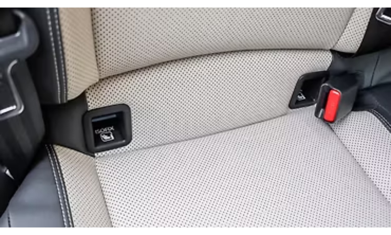 Skoda Slavia Interior Isofix Child Seat Mounting Point Rear Row Skoda Slavia Interior Isofix Child Seat Mounting Point Rear Row images