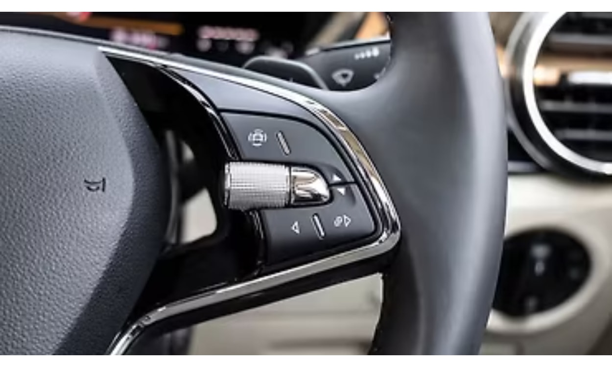 Skoda Slavia Interior Right Steering Mounted Controls Skoda Slavia Interior Right Steering Mounted Controls images