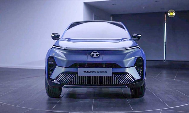 Tata Curvv Ev Front Look Tata Curvv Ev Front Look